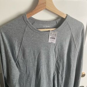 Men’s Gray Long Sleeve JCrew T Shirt